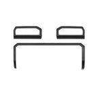 VENT TRIM 3 PC (2024+ TACOMA / 2025+ 4RUNNER) - BLACK