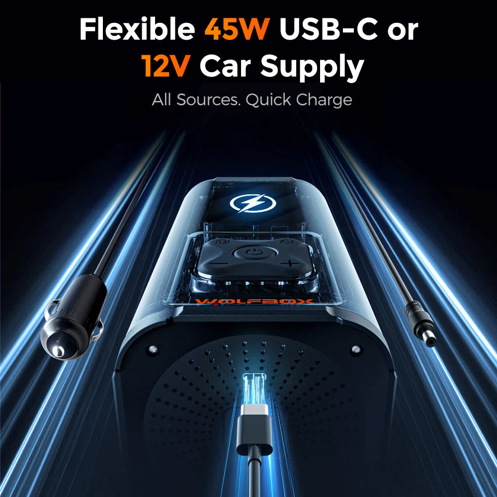 WOLFBOX MegaFlow24 Pro Portable Tire Inflator & Deflators