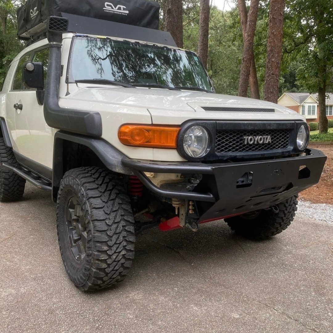 07-14 FJ Cruiser Hybrid Front Bumper - Welded - True North Fabrications
