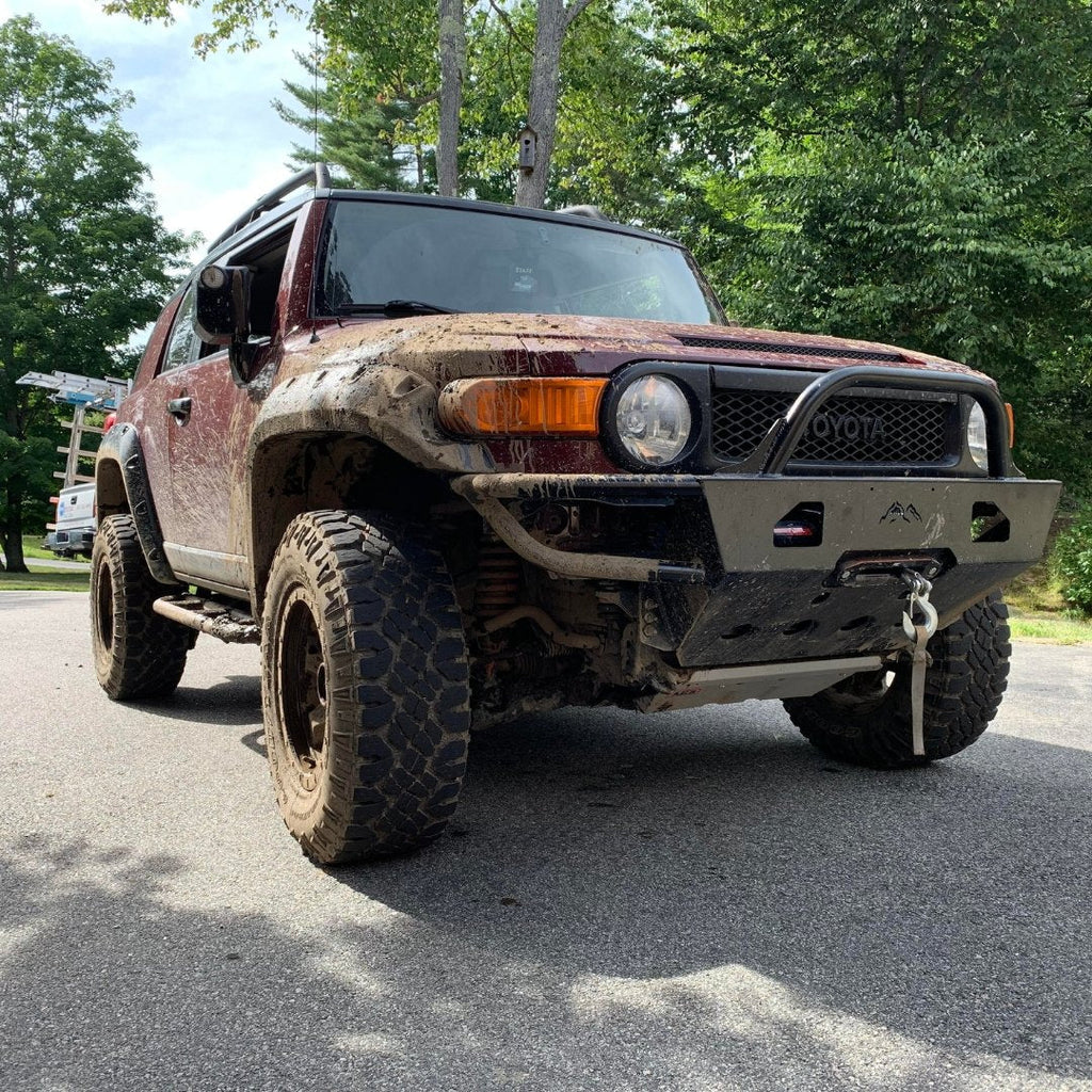 07-14 FJ Cruiser Hybrid Front Bumper - Welded - True North Fabrications