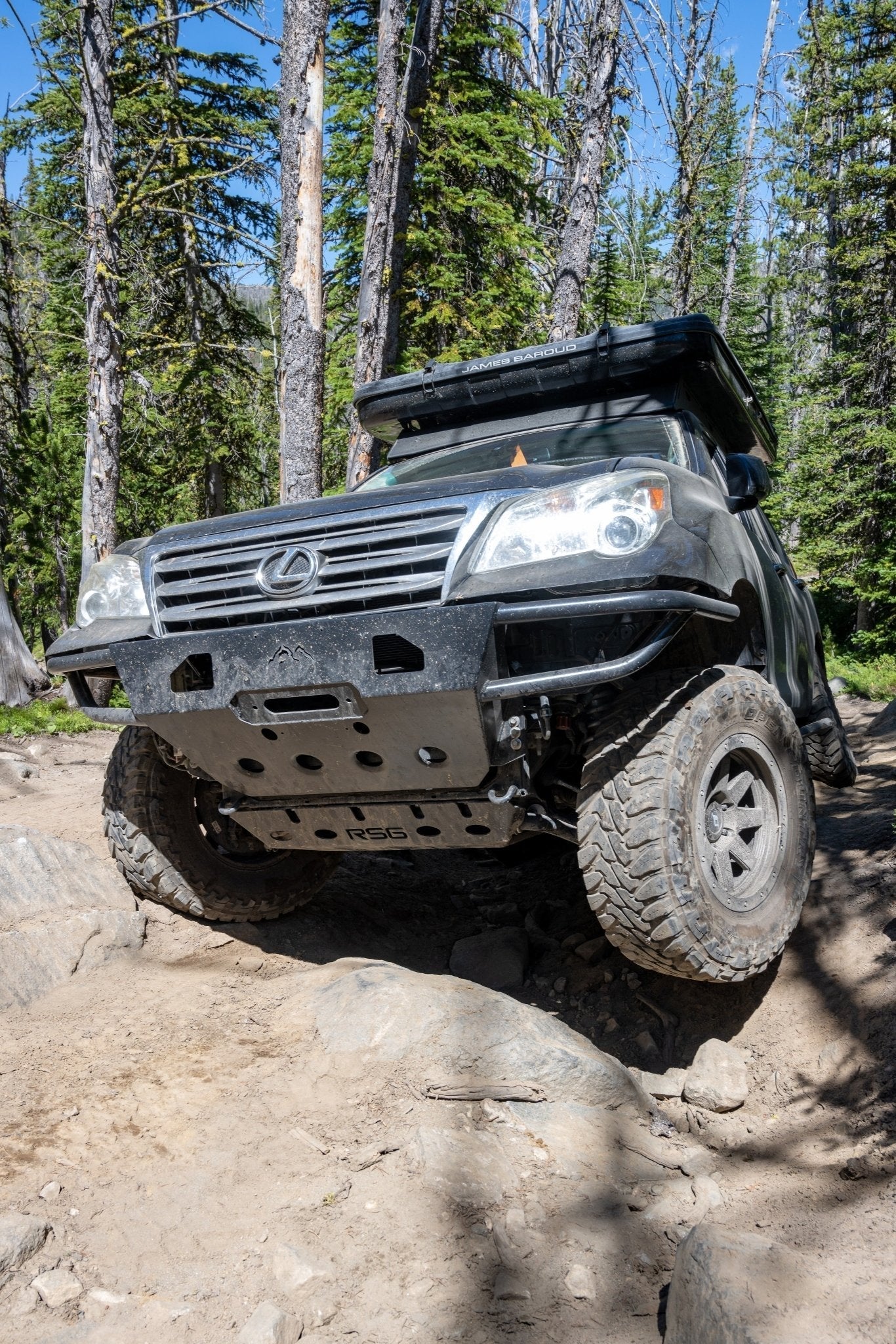 10-13 Lexus GX460 Hybrid Front Bumper - Welded - True North Fabrications