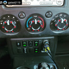 Climate Knobs (FJ Cruiser) - MAGMA