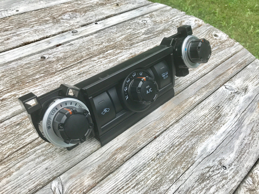Climate Knobs (5th Gen 4Runner) - BLACK