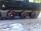 Climate Rings (2016-2023 Tacoma) - RED