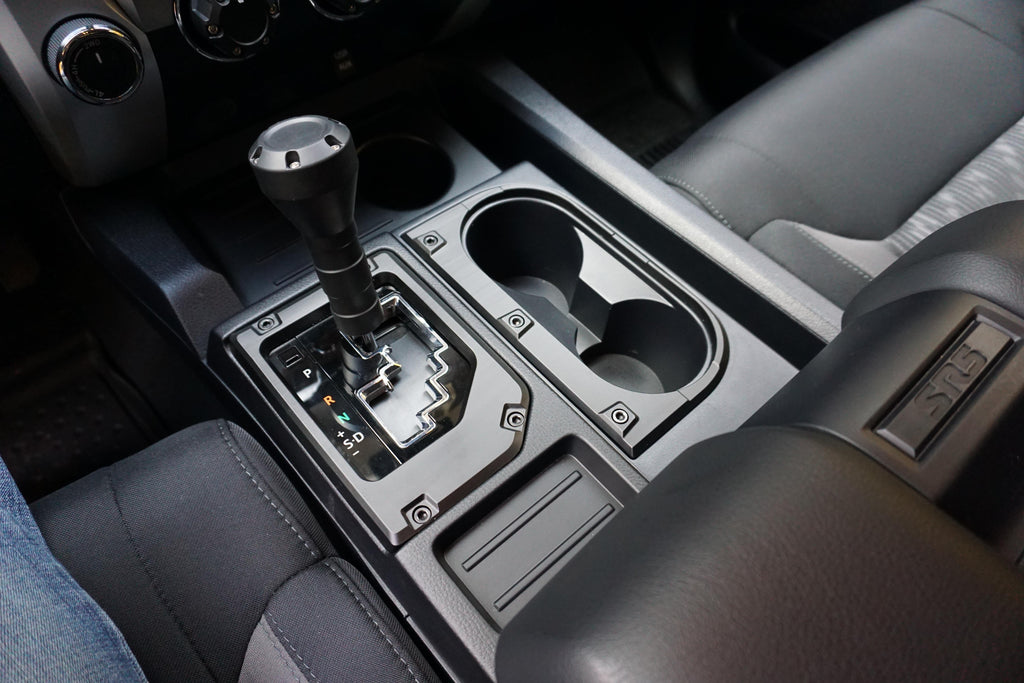 Cup Holder/Shifter Trim Rings (2014-2021 Tundra) - RED