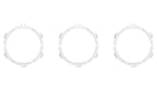 Climate Rings (2016-2023 Tacoma) - WHITE