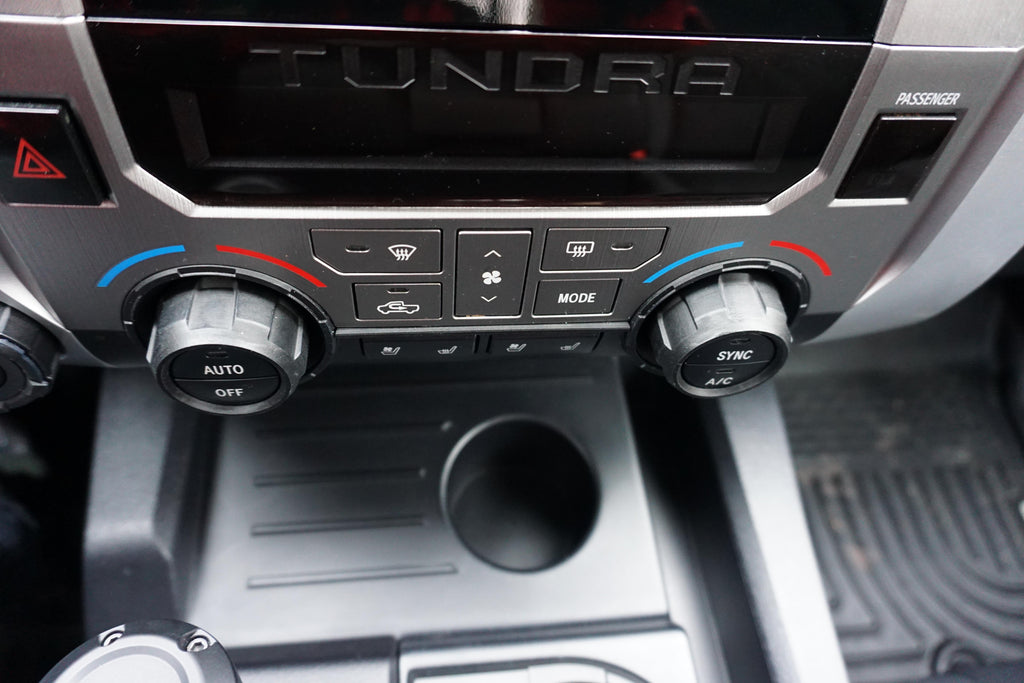 Climate Knobs (2007-2013 Tundra LIMITED) - 4 PACK - VOODOO BLUE