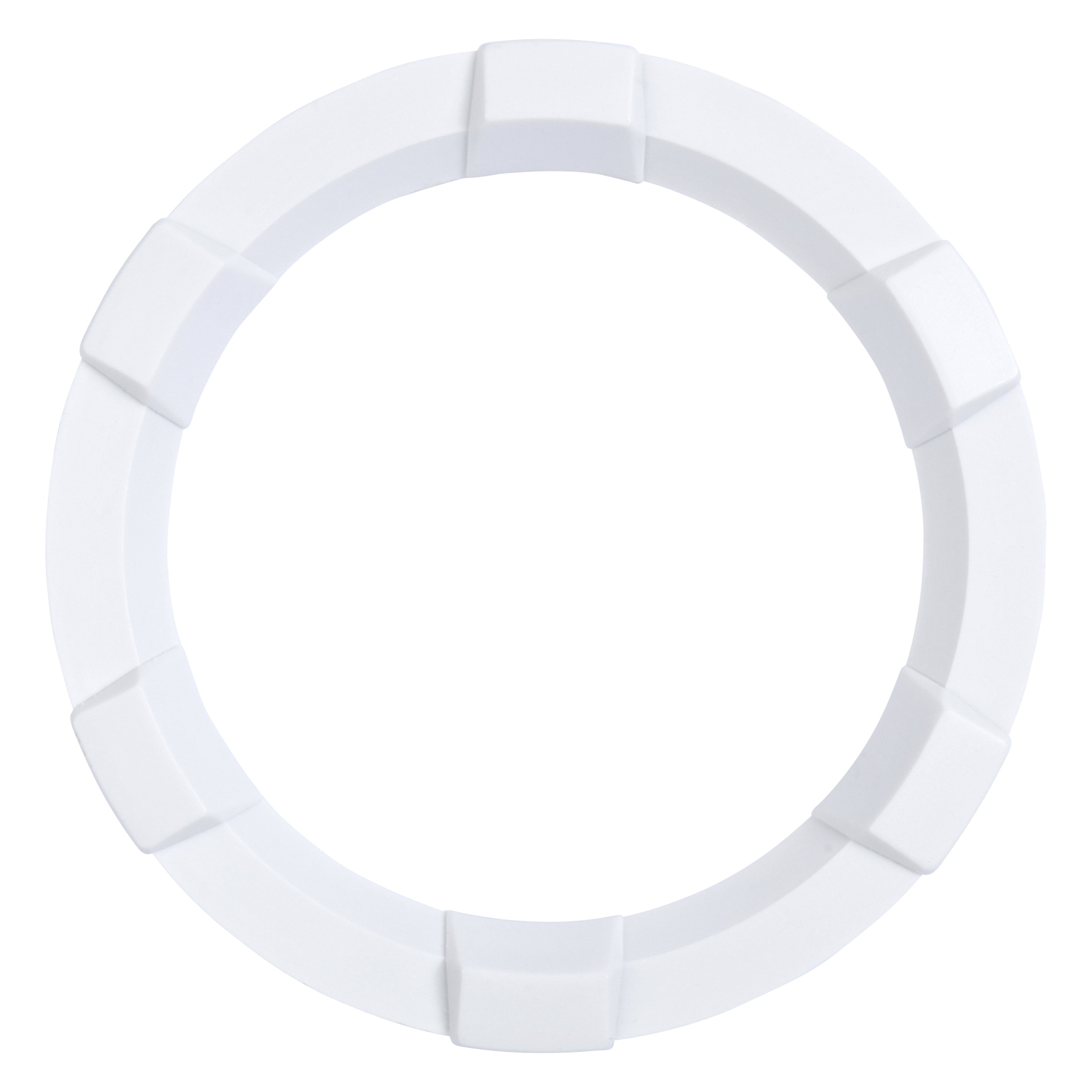 Start Button Ring + 4x4 Knob (2016-2023 Tacoma / 2020-2021 Tundra) - WHITE