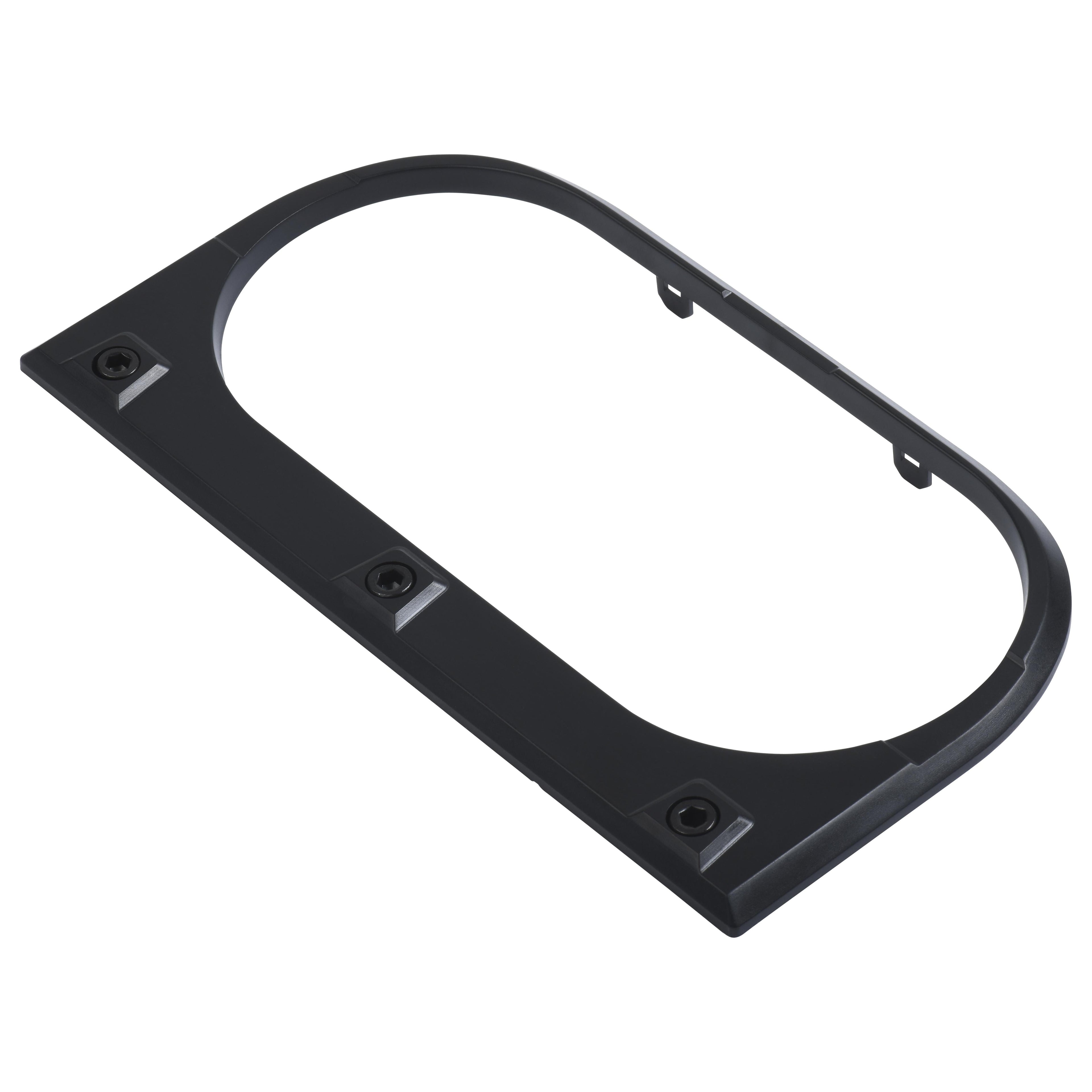 Cup Holder/Shifter Trim Rings (2014-2021 Tundra) - BLACK
