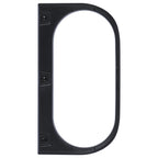 Cup Holder/Shifter Trim Rings (2014-2021 Tundra) - BLACK