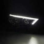 Alpharex 14-20 Toyota 4Runner MK II PRO-Series Halogen Projector Headlights Black
