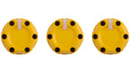 Climate Knobs (FJ Cruiser) - SUN FUSION YELLOW