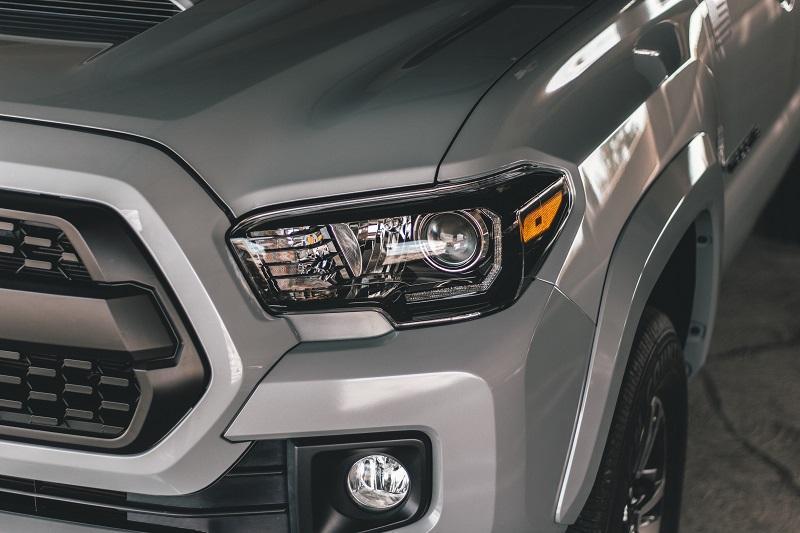 USR DEPO 2016-2023 Tacoma LED DRL TRD Pro Style Black Projector Headlights