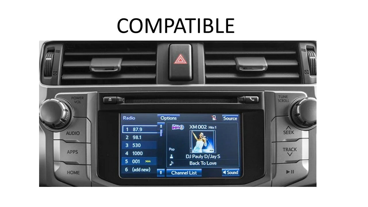 Radio Knobs (5th Gen 4Runner) - BLACK