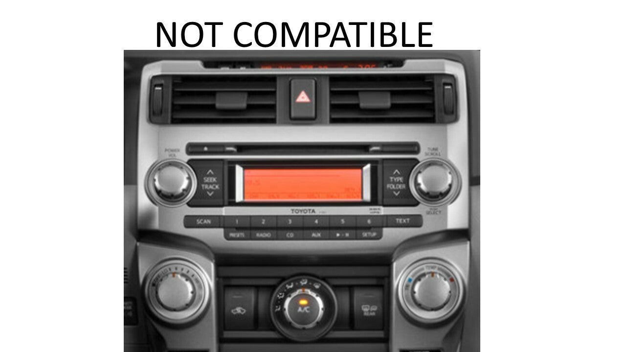 Radio Knobs (5th Gen 4Runner) - BLACK
