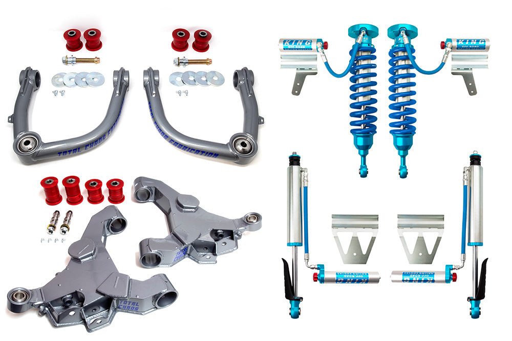2008-2021 200 Series Land Cruiser Total Chaos Mid Travel Lift Kit w/ King 2.5 Front & Rear Adjustable Shocks