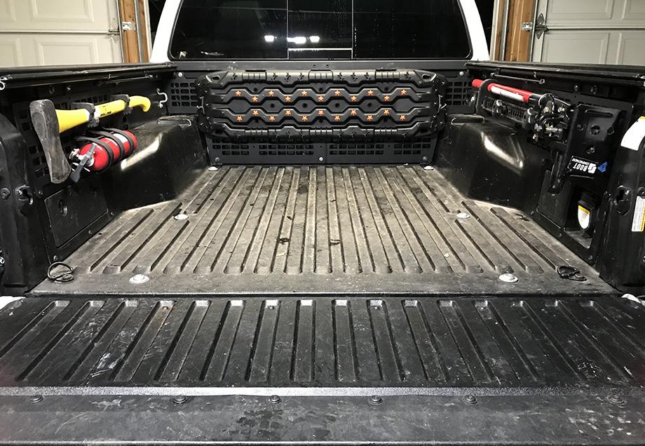 Cali Raised 05-23 TACOMA BED MOLLE SYSTEM