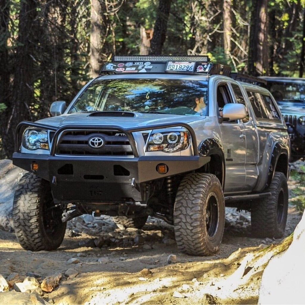 2012-2015 Tacoma Plate Front Bumper - Welded - True North Fabrications
