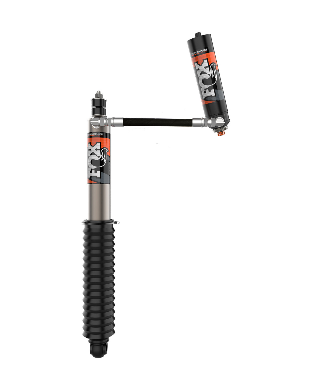 3rd Gen Tundra Fox w/ Ext Brake Lines Rear Perf Elite Series 2.5 Res. Shock - Adj. | 1.5-3" Lift
