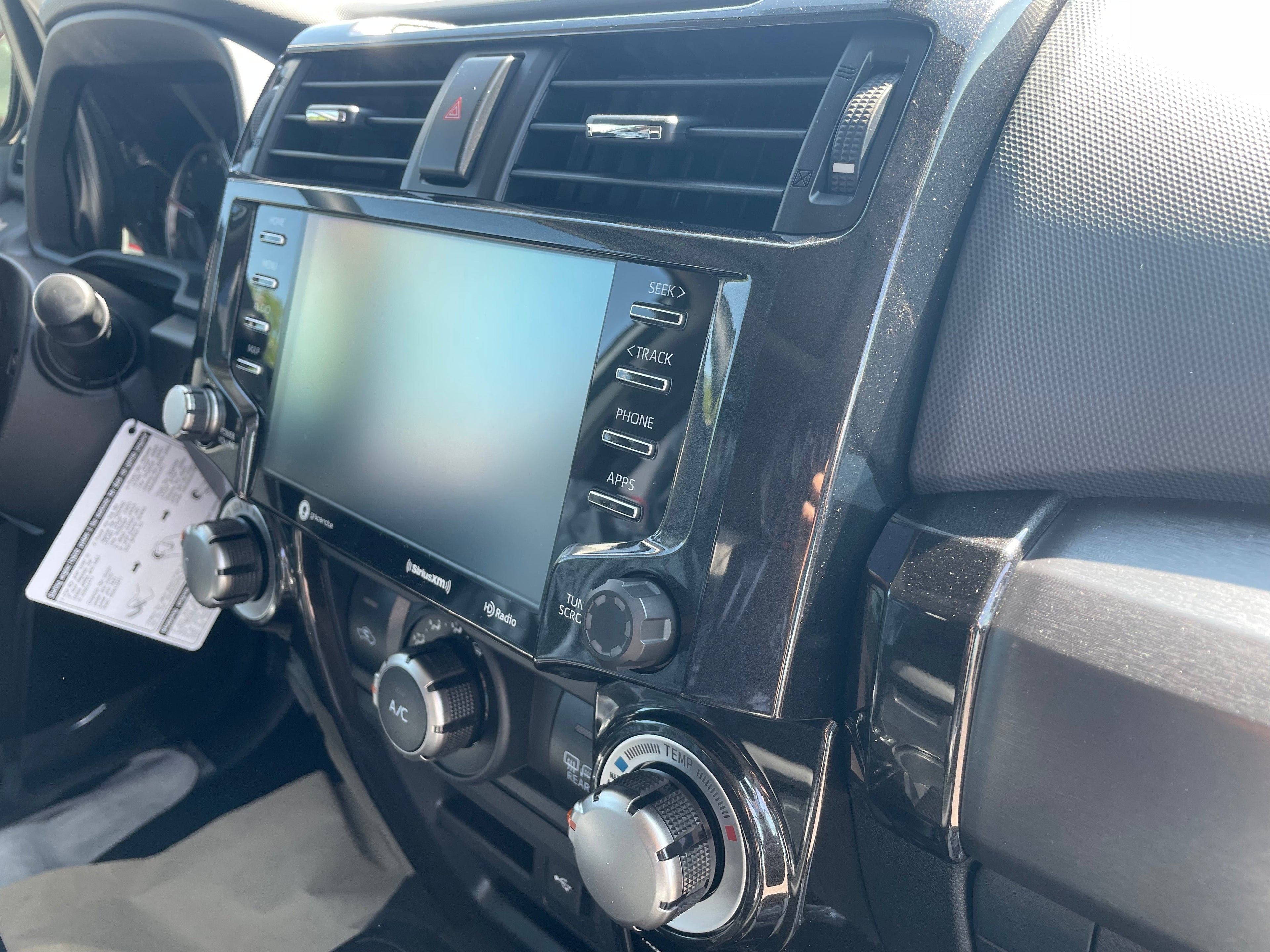 Radio Knobs (2020-2021 Tundra / 2020+ 4Runner) - WHITE