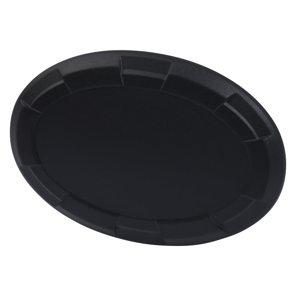 Steering Wheel Emblem Overlay (Select Toyota Models) - BLACK - BLANK