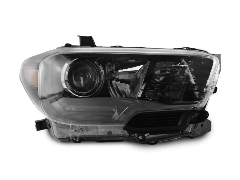USR DEPO 2016-2023 Tacoma LED DRL TRD Pro Style Black Projector Headlights