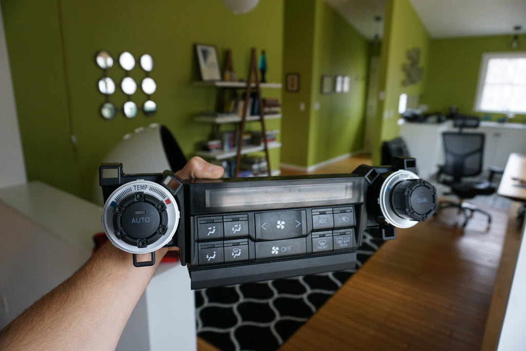 Climate Knobs (5th Gen 4Runner DUAL ZONE) - ARMY GREEN