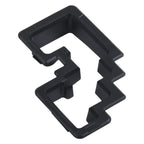 Cup Holder/Shifter/Shift Gate Trim Rings (2014-2021 Tundra) - BLACK