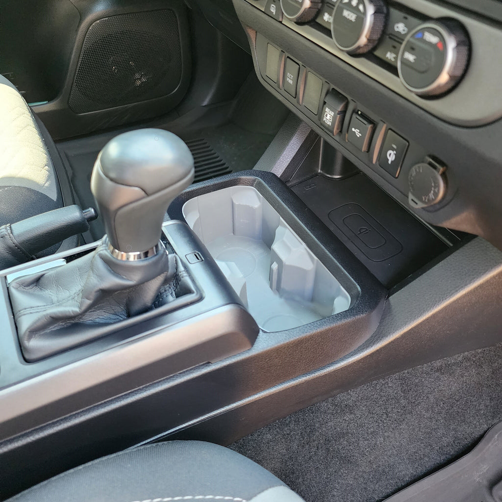 Oversize Cup Holder (2016-2023 Tacoma) - WHITE