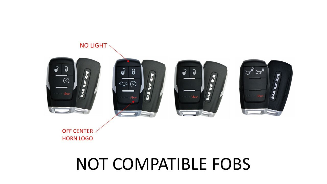 Injection Fob IF021 (2019+ RAM) - BLACK