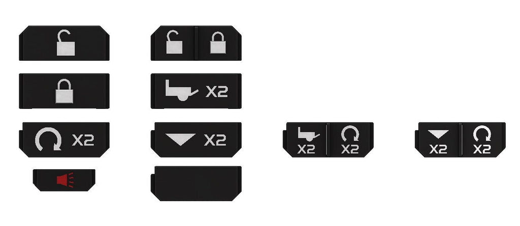 Injection Fob IF021 (2019+ RAM) - WHITE