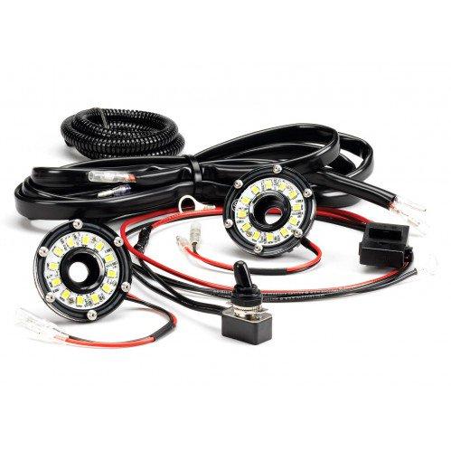 KC Cyclone LED 2-Light Universal Under Hood Lighting Kit