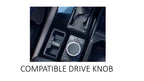 V2 Radio + Drive Mode Knob Set (2022+ Tundra) - BLACK