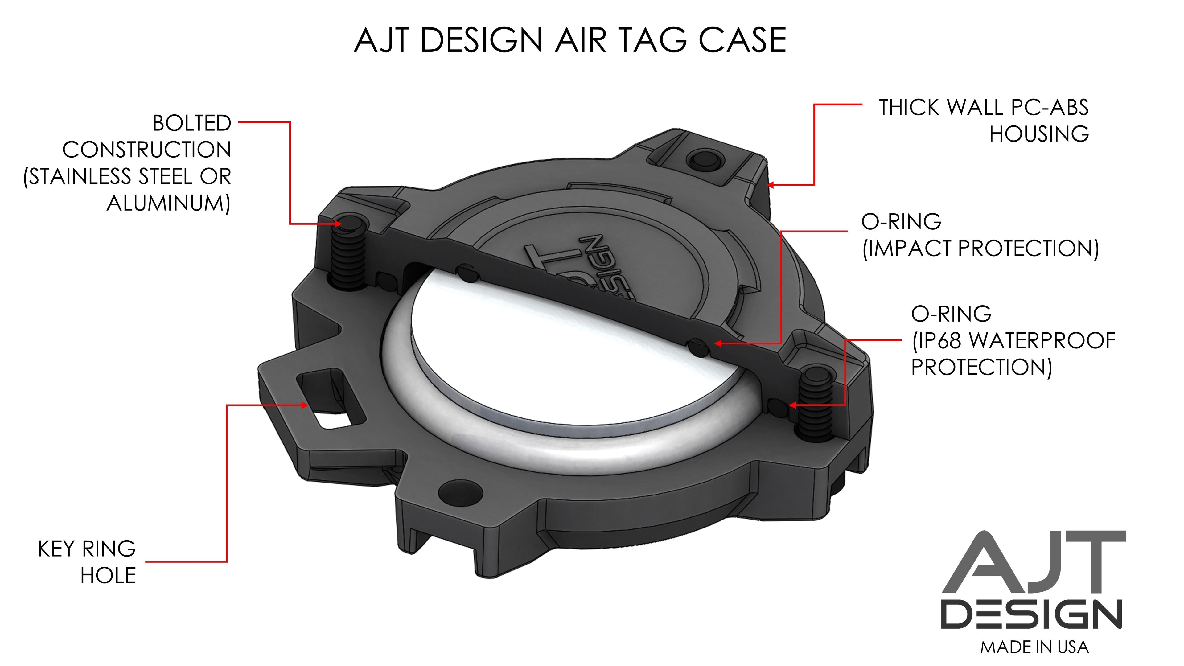 AirTag Case IF024- VOODOO BLUE