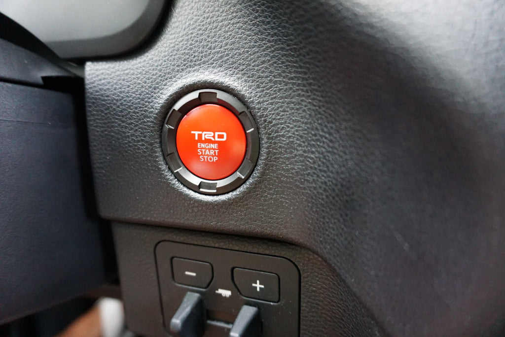 Start Button Ring (2022+ Tundra/2024+ Tacoma) - BLACK