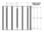 Toyota Tundra Bed Rack - DRIFTR Topper (Add-on)