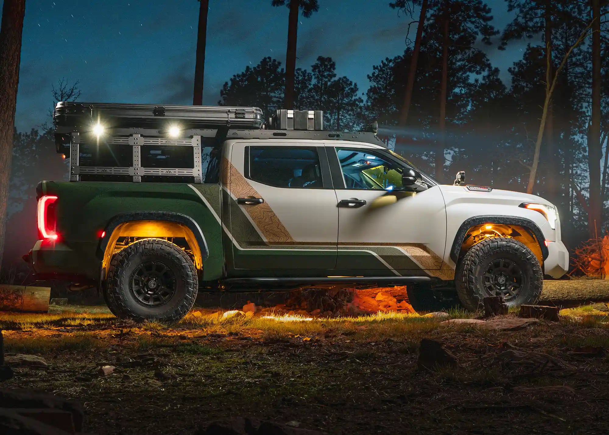 Toyota Tundra Bed Rack - DRIFTR Topper (Add-on)