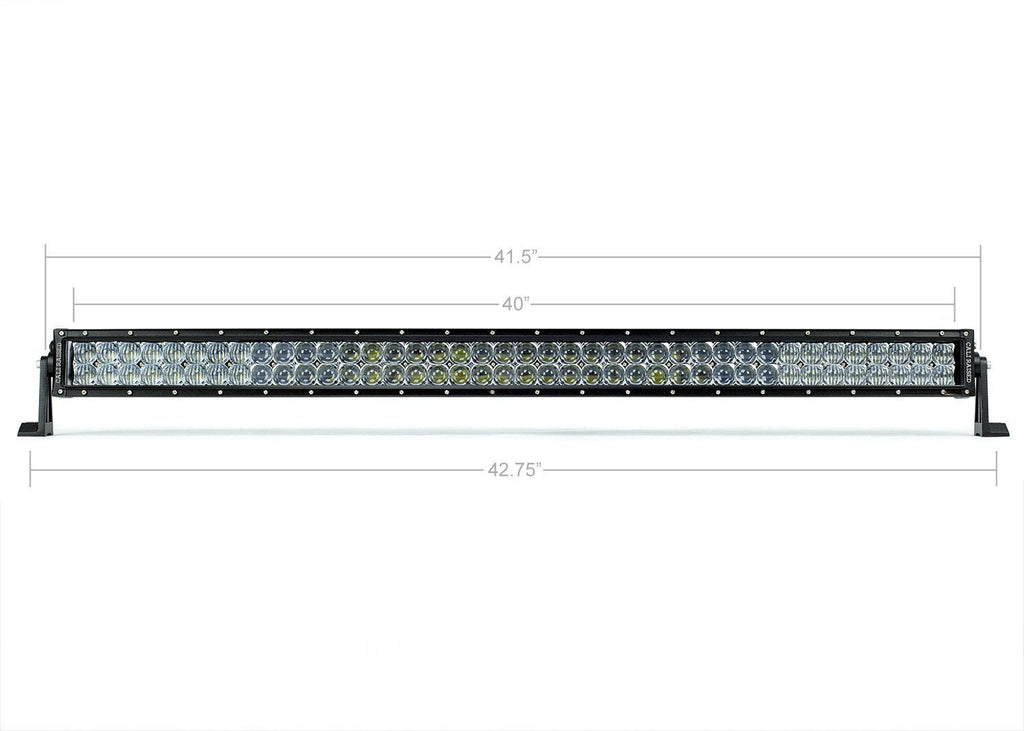 42" Hidden Grille Curved LED Light Bar Brackets Kit For 2014-2021 Toyota Tundra
