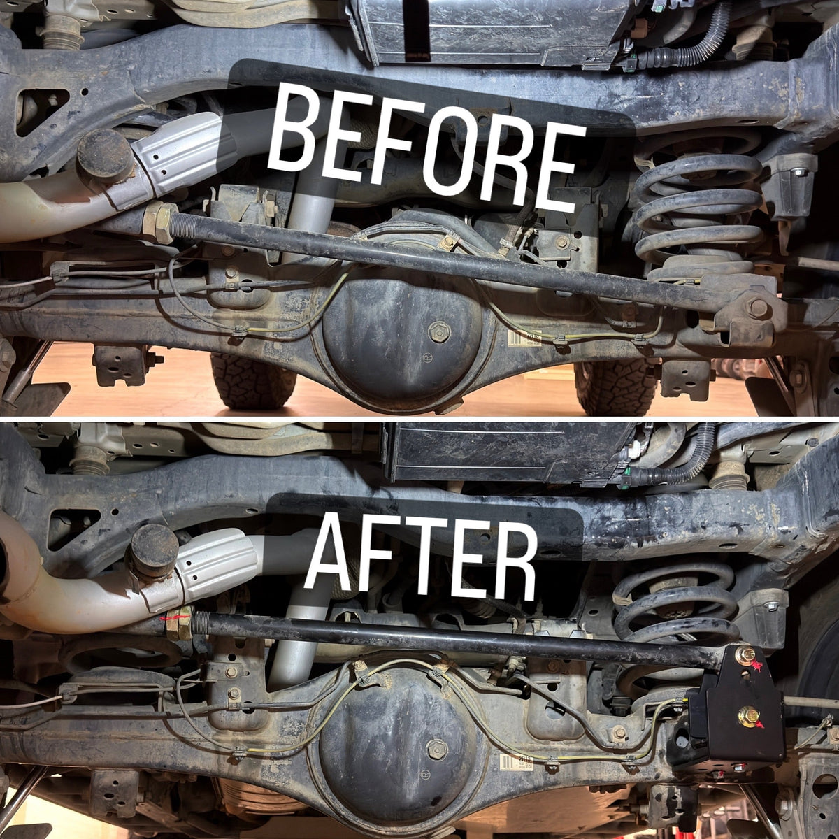 Dr KDSS B.O.T.C.K. Bolt-On Track Bar Correction Kit | 2008-2021 200 Series Land Cruiser & Lexus LX570