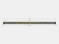 42" Slim Single Row LED Bar (Amber)