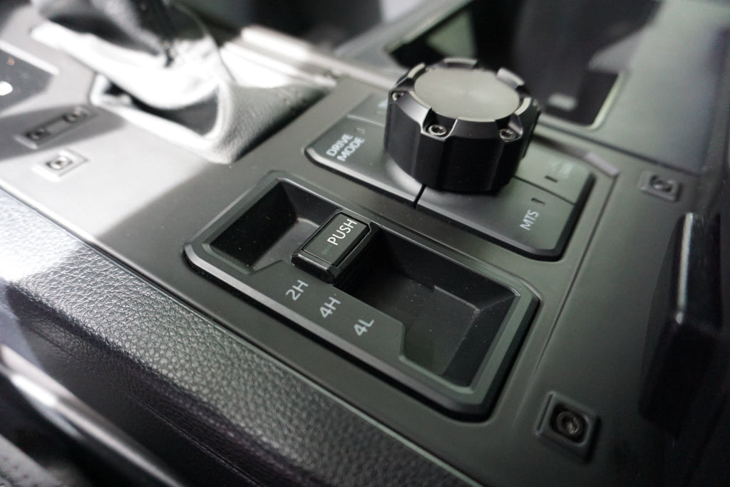 4x4 Button Trim (2022+ Tundra) - BLACK
