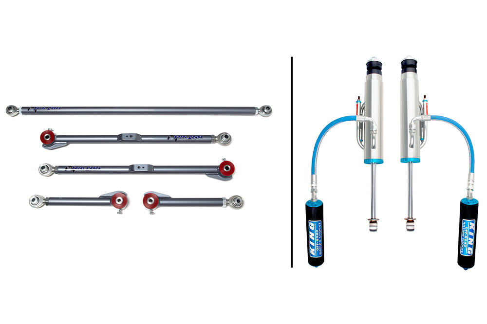 2010-2024 5th Gen 4Runner Adjustable Rear Link King 3-Inch Shock Package