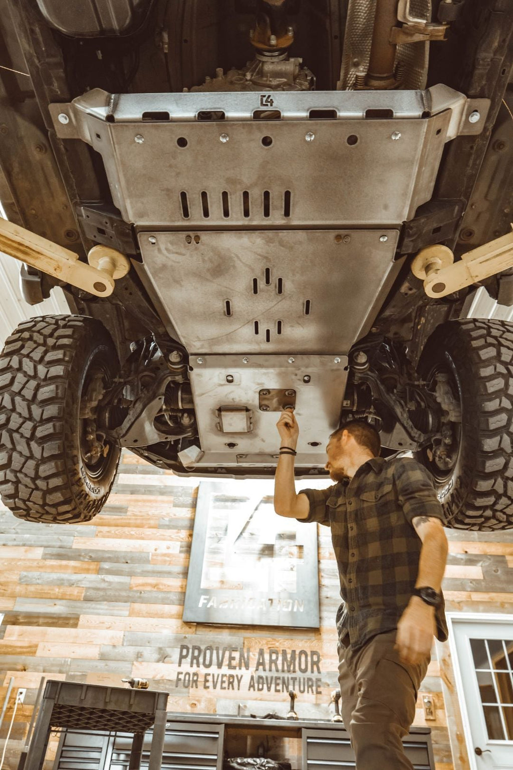C4 4Runner Rear Skid Plates / 5th Gen / 2010+