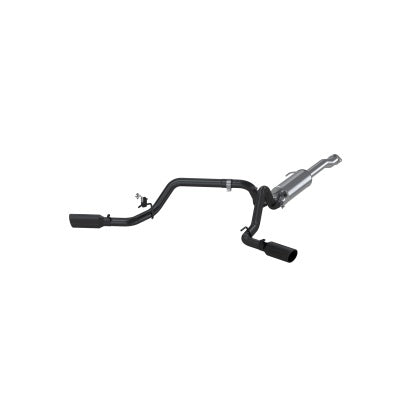 MBRP ARMOR BLK 3/2.5″ Cat-Back Exhaust Dual Side Exit, Race Profile 2016-23 Tacoma