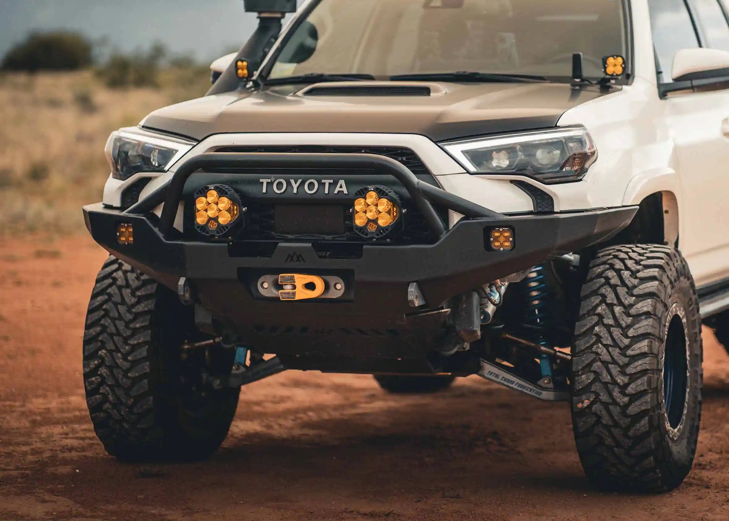 Hi-Lite Overland Toyota 4Runner Front Bumper 5th Gen (2010-2024) [PreRunner Bull Bar]