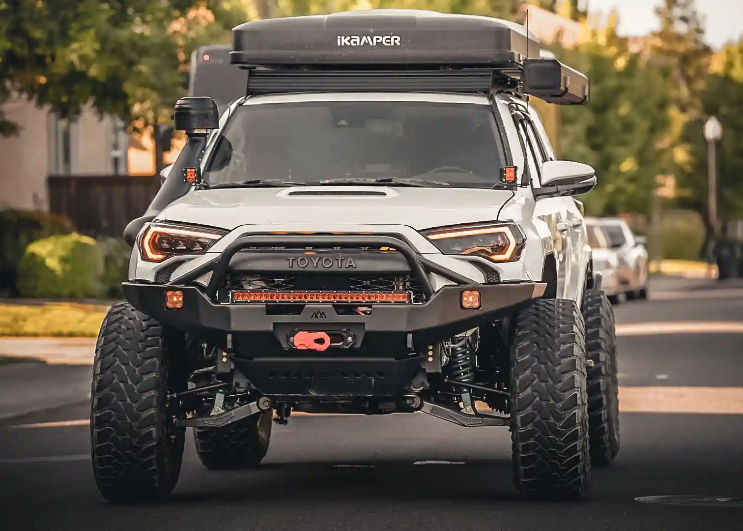 Hi-Lite Overland Toyota 4Runner Front Bumper 5th Gen (2010-2024) [PreRunner Bull Bar]