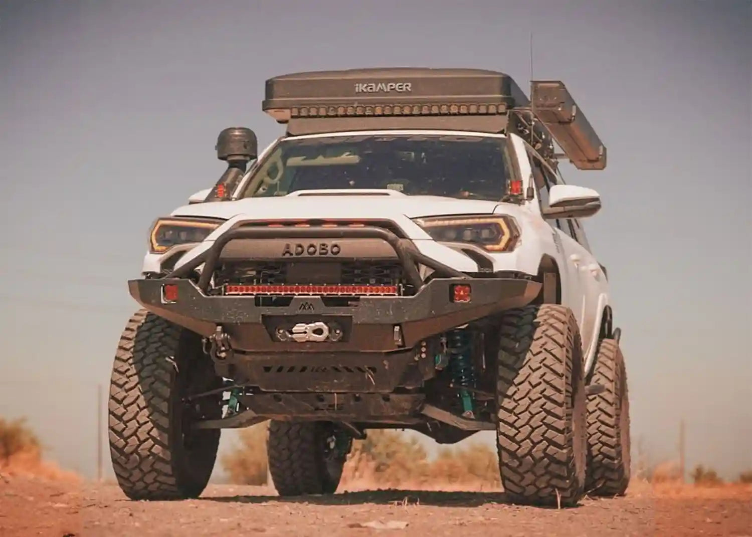 Hi-Lite Overland Toyota 4Runner Front Bumper 5th Gen (2010-2024) [PreRunner Bull Bar]