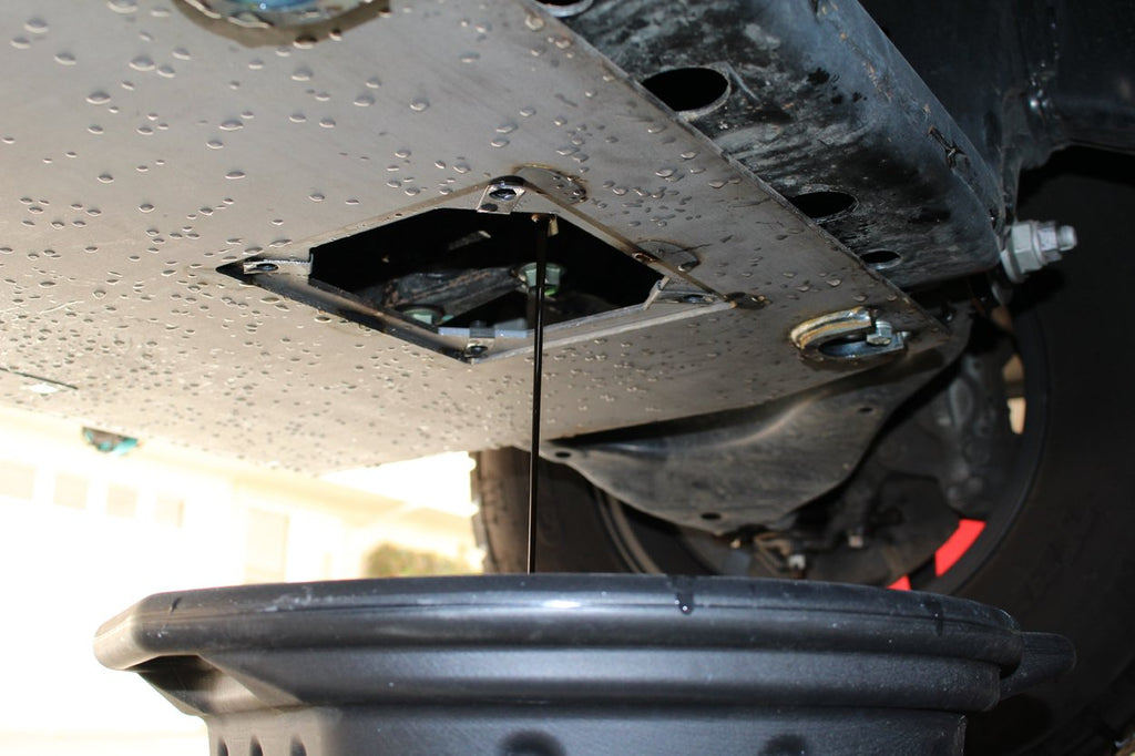 Easy Access Doors for Oil Drain & Filter