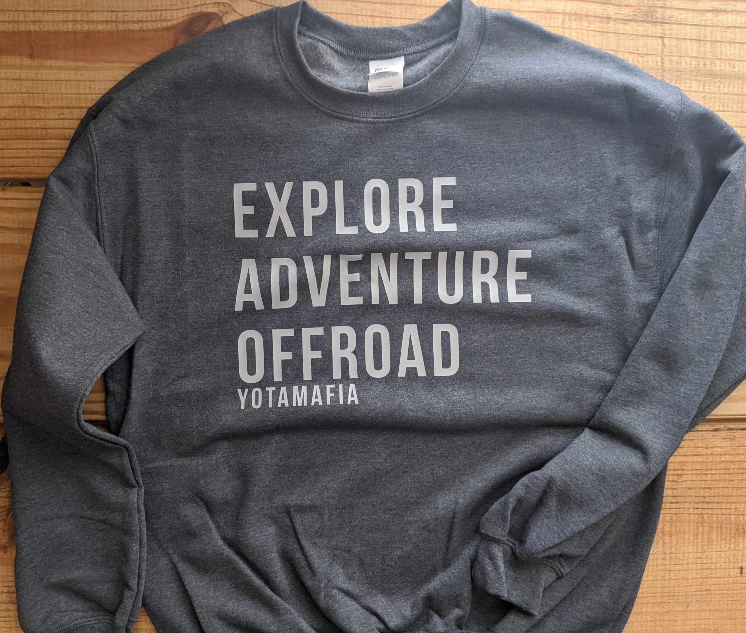 Explore Crew Neck Sweater
