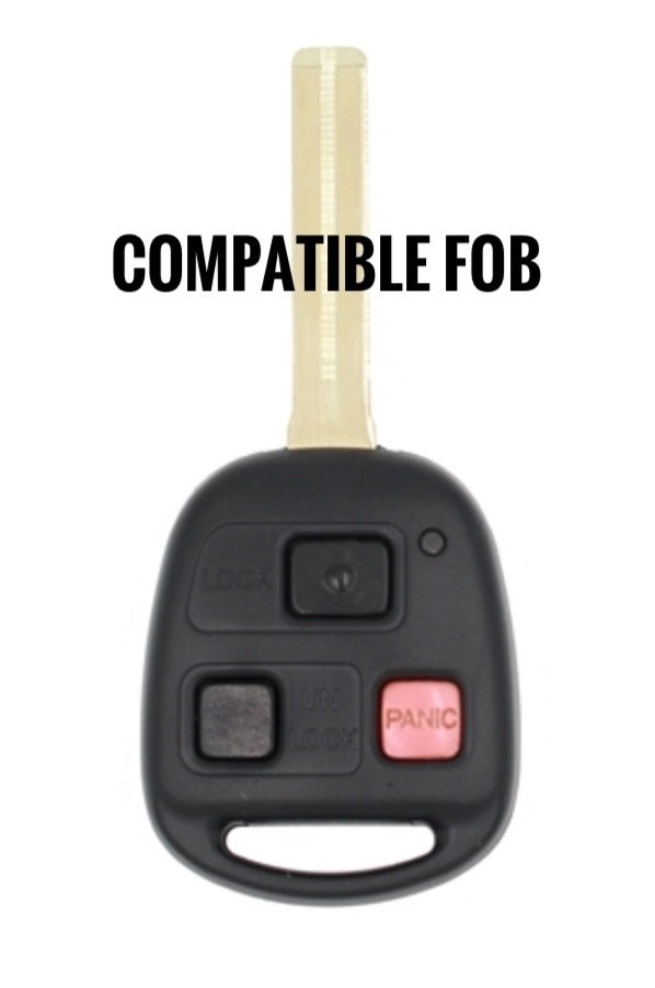 Injection Fob IF008 (2008-2014 FJ Cruiser) - WHITE